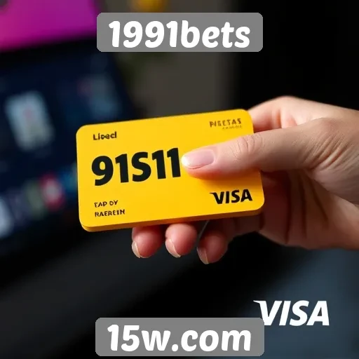 Métodos de pagamento aceitos pelo 1991bets